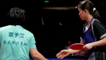3-1赢覃予萱！中国女乒16岁新孙颖莎崛起：莎莎同门师妹初长成